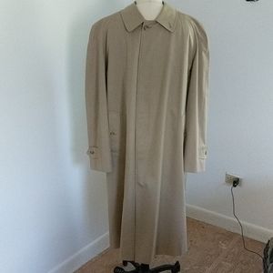 SOLD RR - Burberry Men's Vintage Wool Lined Trench Coat